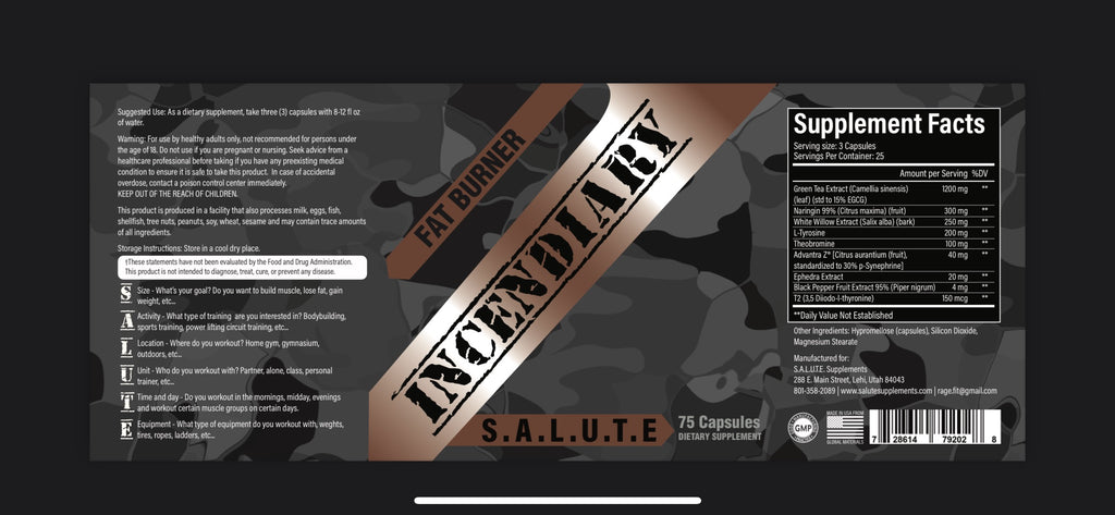 S.A.L.U.T.E. Fat Burner